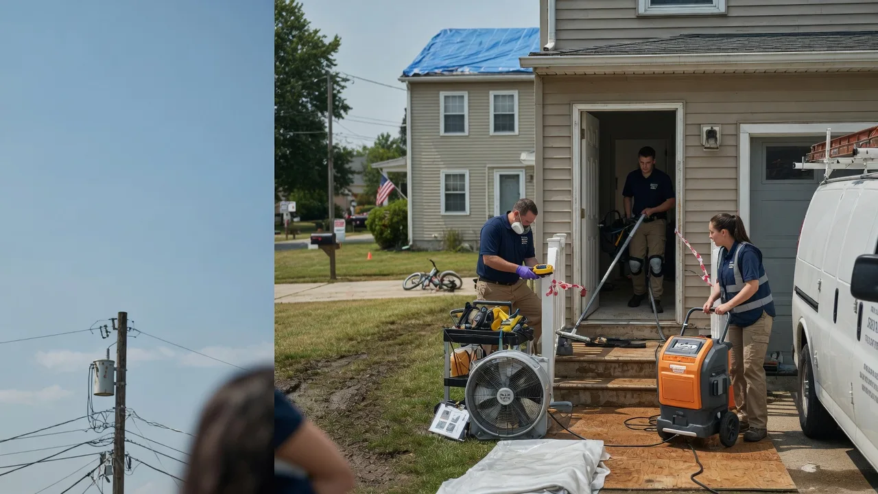Water Damage Repair in Santa Fe, TN near me